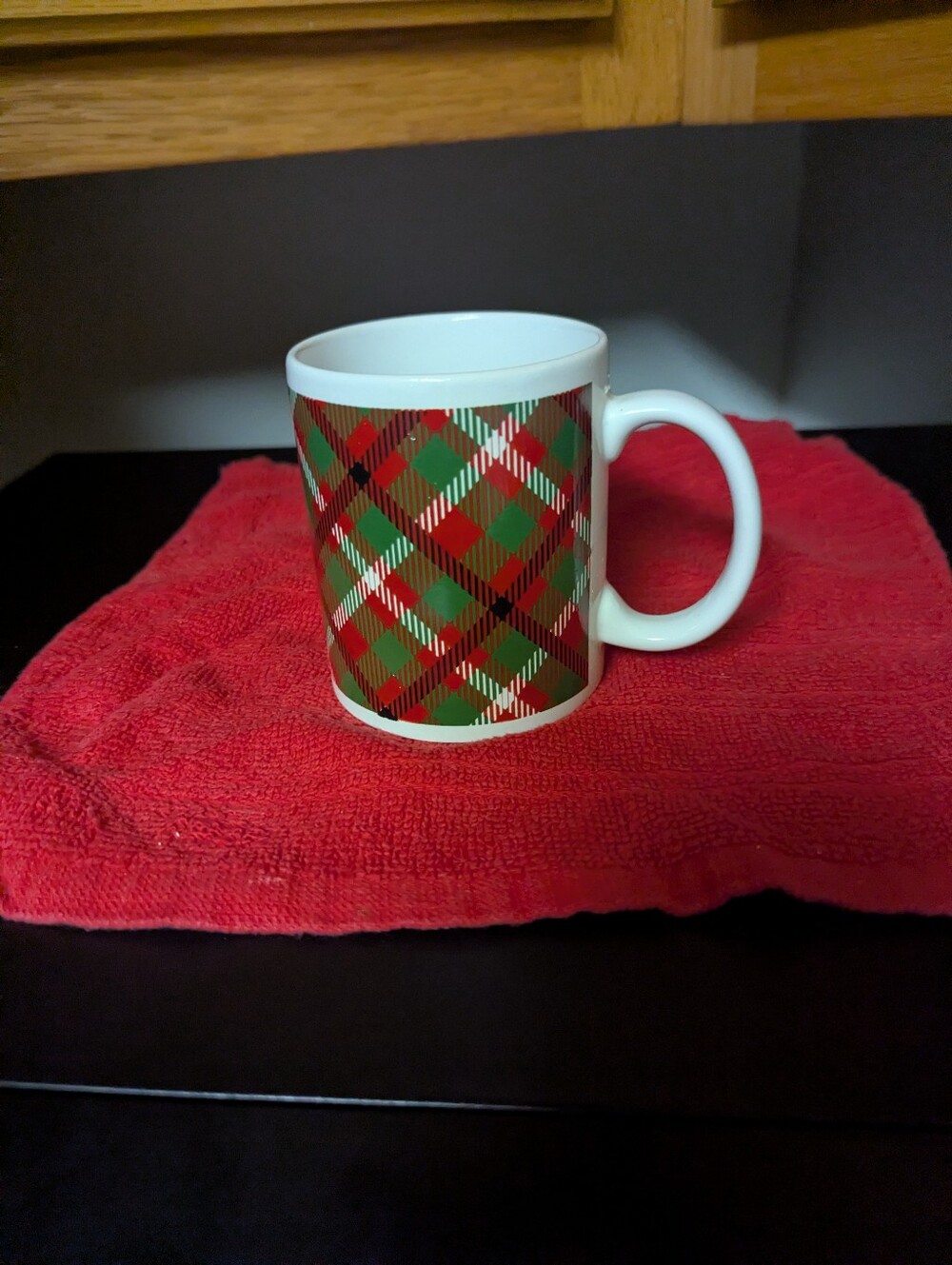 Plaid Mug